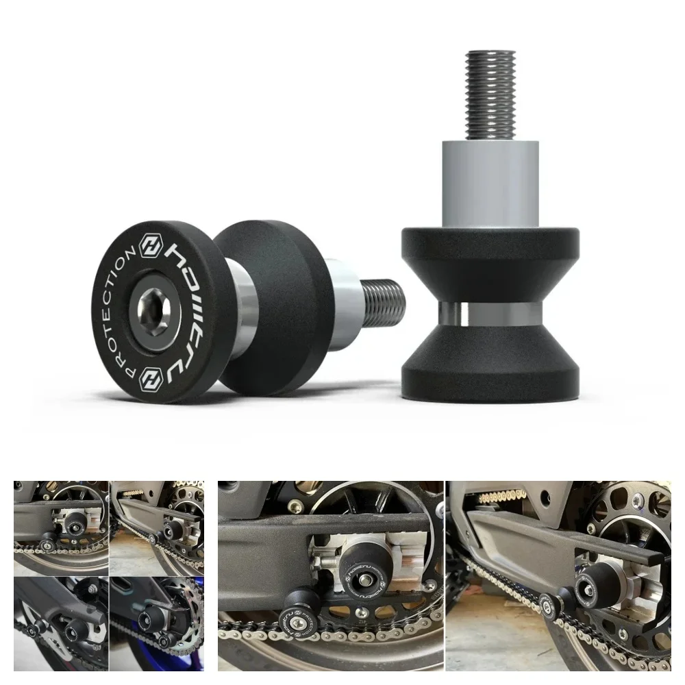 

For CFMOTO 675SR-R 675SS 675NK 2024-2025 Motorcycle Rear Wheel Rocker Swing Arm Parking Swingarm Spools Slider Stands Screw