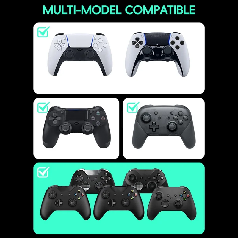 【A42U】مجموعة ملحقات غطاء الروك والمجداف لـ PS5/PS4 // مقابض وحدة التحكم في الألعاب ملحقات وحدة التحكم في الألعاب