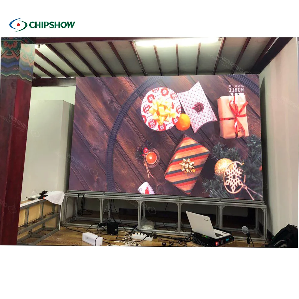 

Chipshow Полноцветный P2.5 P3.3 Светодиодные панельные матричные дисплеи Внутренний сценический светодиодный настенный экран