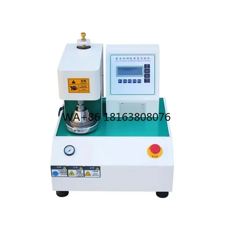 Electronic Paper Pressure Tester Carton Bursting Test Machine Automatic Burst Strength Testing Machine Price
