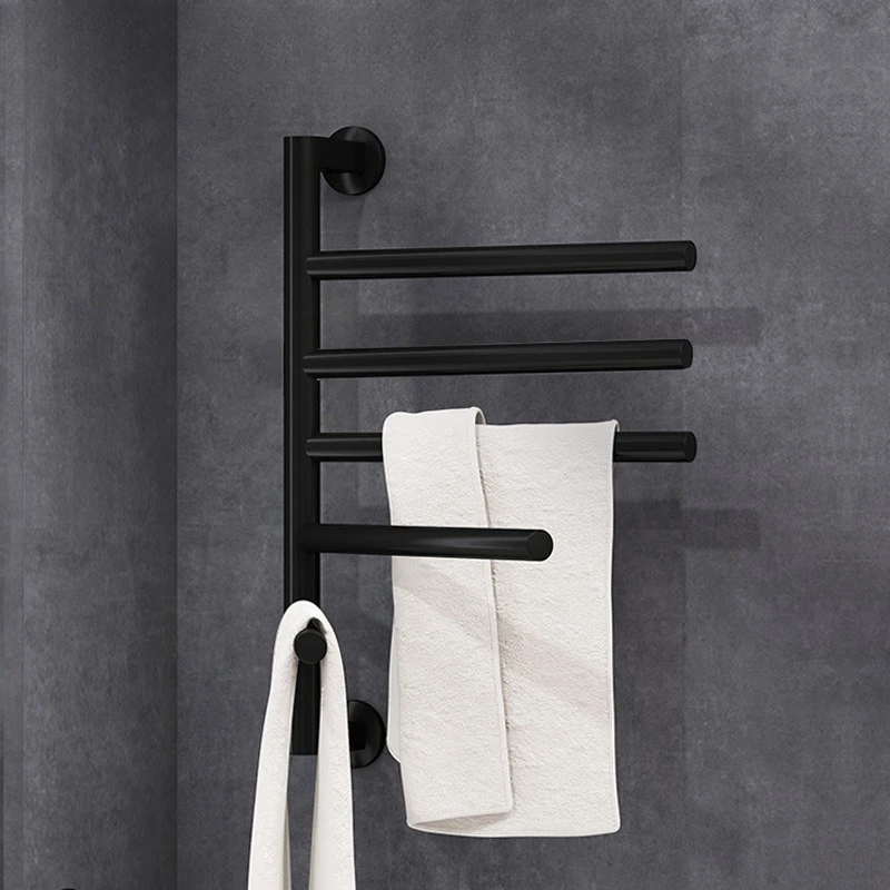 

Stainless steel electric towel rack household bathroom heating drying towel rack bathroom intelligent electric heating
