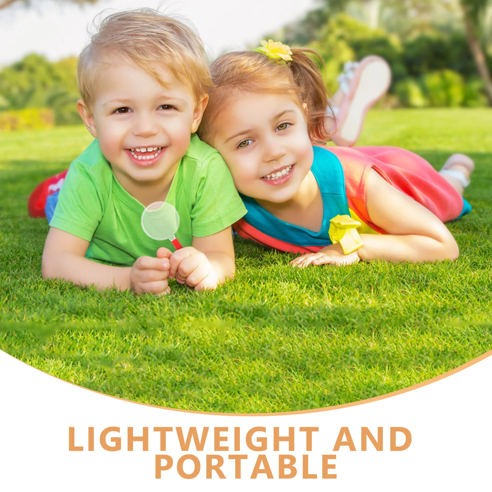 แว่นขยายพกพาสำหรับเด็ก 20 ชิ้น ขนาดเล็กกะทัดรัด ทำจากพลาสติก เหมาะสำหรับการสำรวจธรรมชาติกลางแจ้ง วิทยาศาสตร์ และห้องเรียน