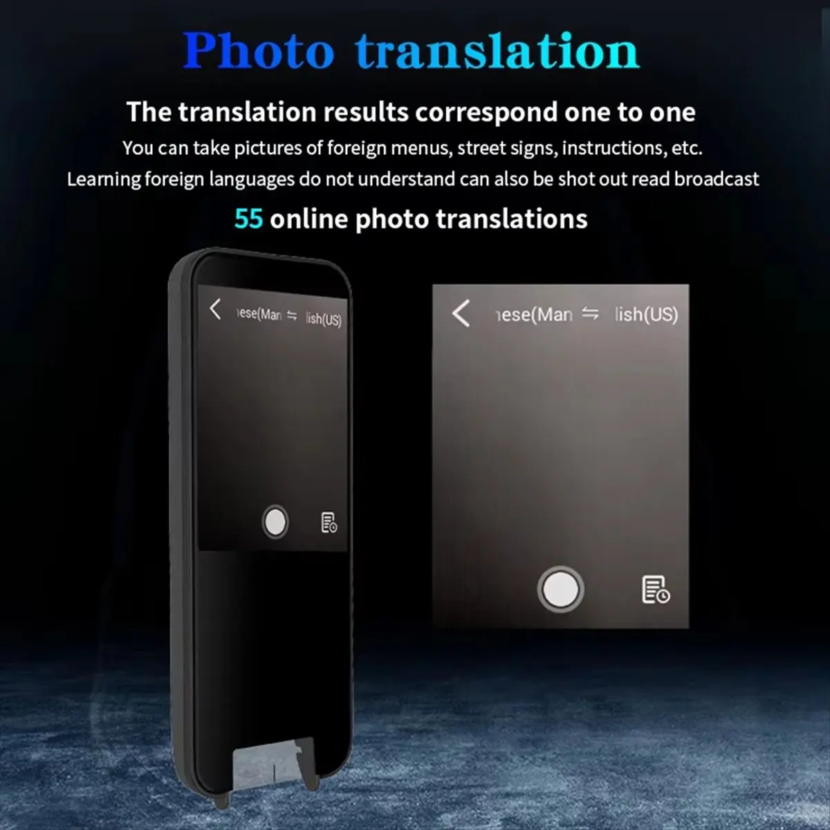 【dt56】a31-portable-ai-scanning-reading-translator-pen-113-language-smart-scanner-vioce-offline-translator-dictionary