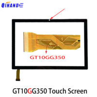 New 10.1Inch Compatible P/N GT10GG350 Tablet PC Capacitive Touch Screen Digitizer Sensor External Glass Panel 238*157 mm S24 Tab