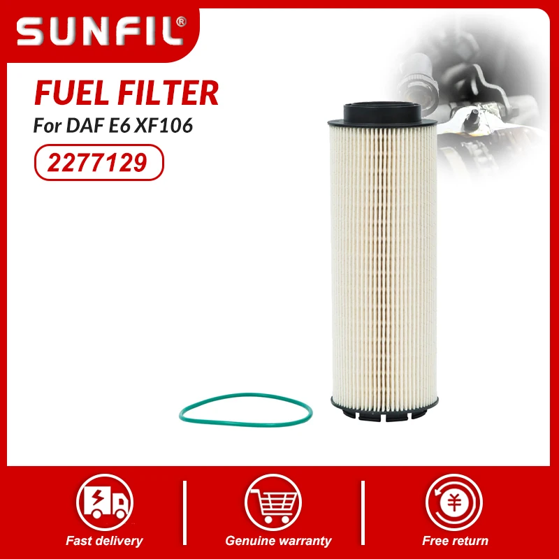 

1852006 2277129 Fuel Filter Long Type for DAF E6 XF106