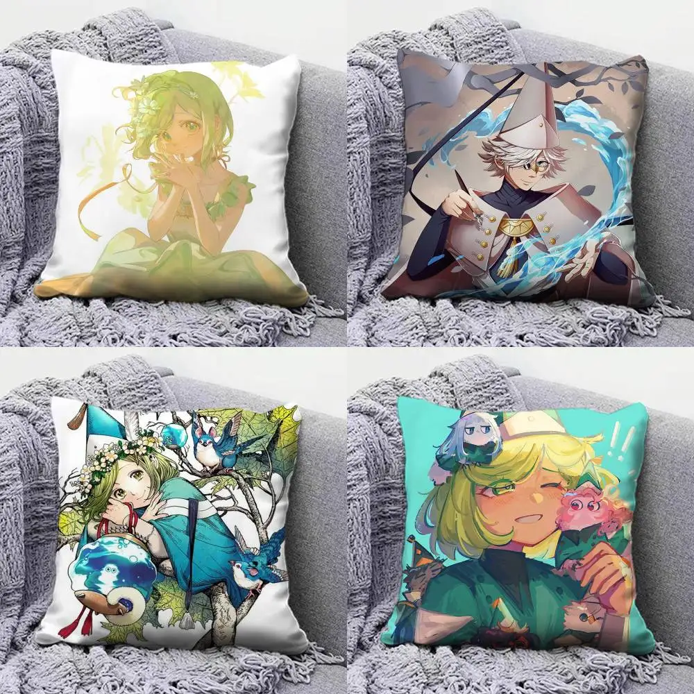 

Witch Hat Atelier Manga Anime TV Home Sofa Cushion Covers and Aecorative Custom Pillow Covers