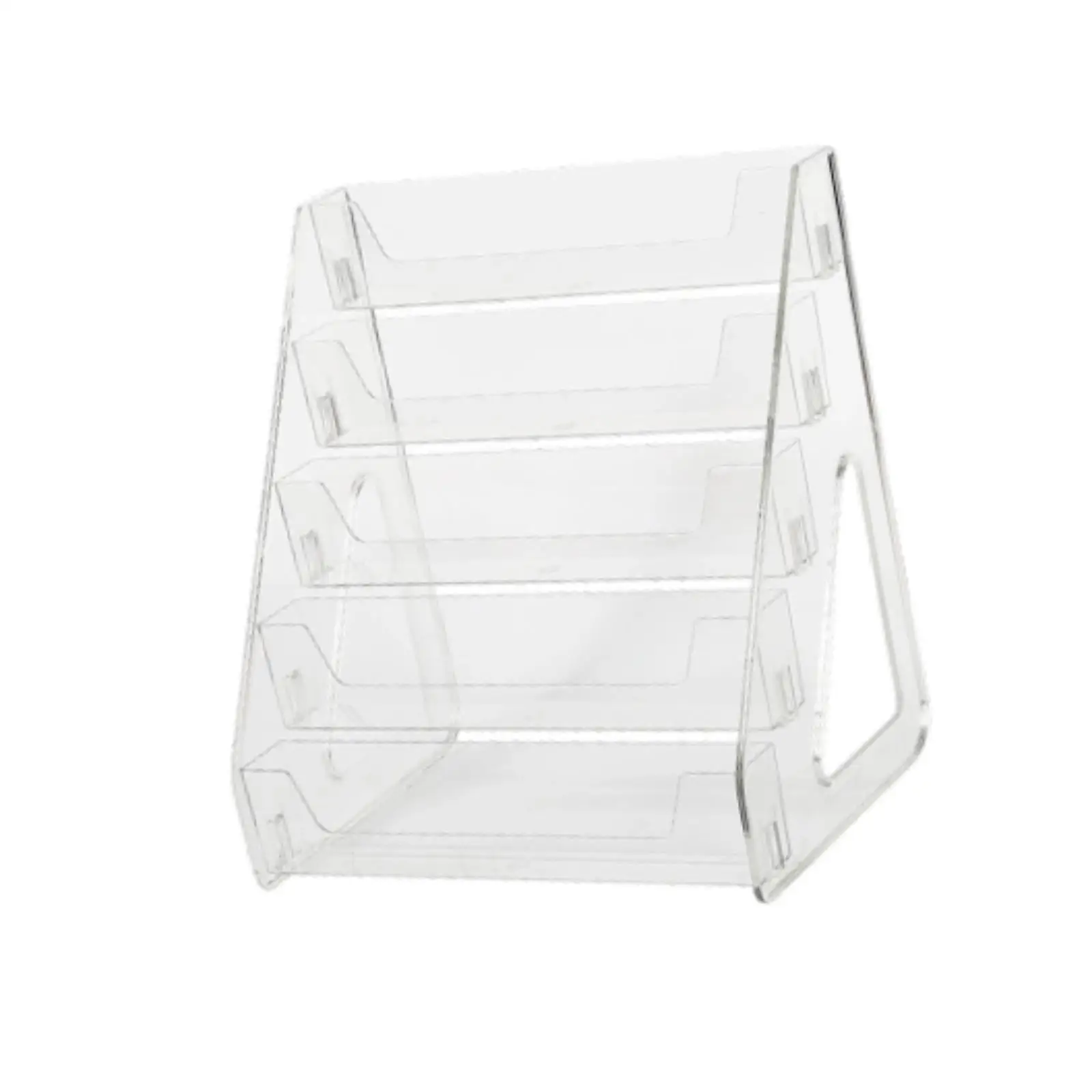 Acrylic Nail Polish Organizer Tiered Display Shelf Clear Holder Stand for Figures Perfume Collectibles Storage Home Countertop