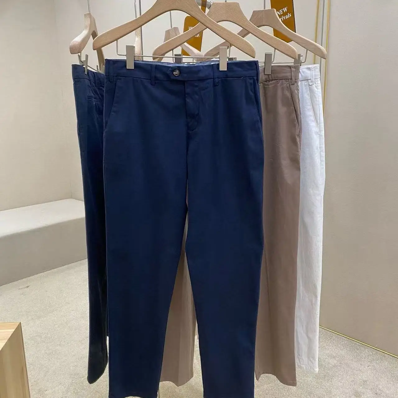 ملابس رجالية إيطالية BC للخريف والشتاء بنمط المال القديم الجديد سراويل غير رسمية عصرية للرجال سراويل غير رسمية متعددة الاستخدامات للأعمال #2