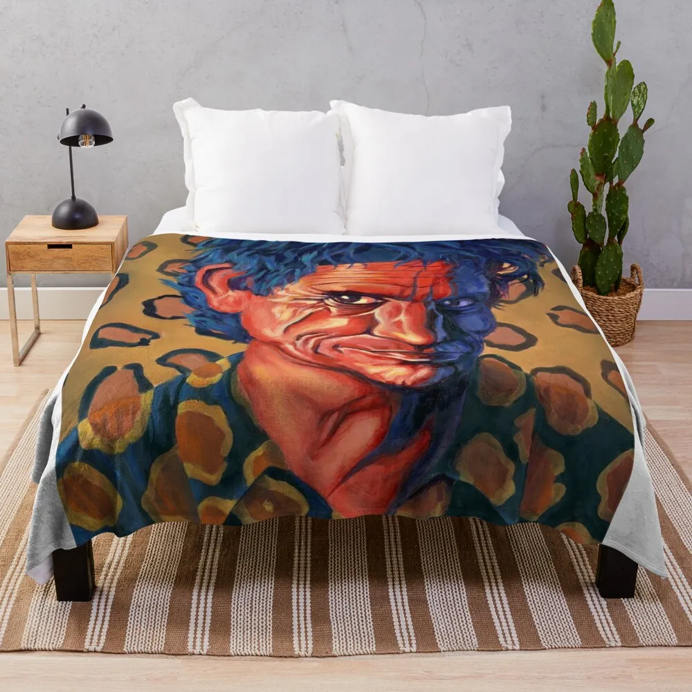 Keith Richards Throw Blanket valentine gift ideas Polar Blankets For Bed Soft Plaid Blankets