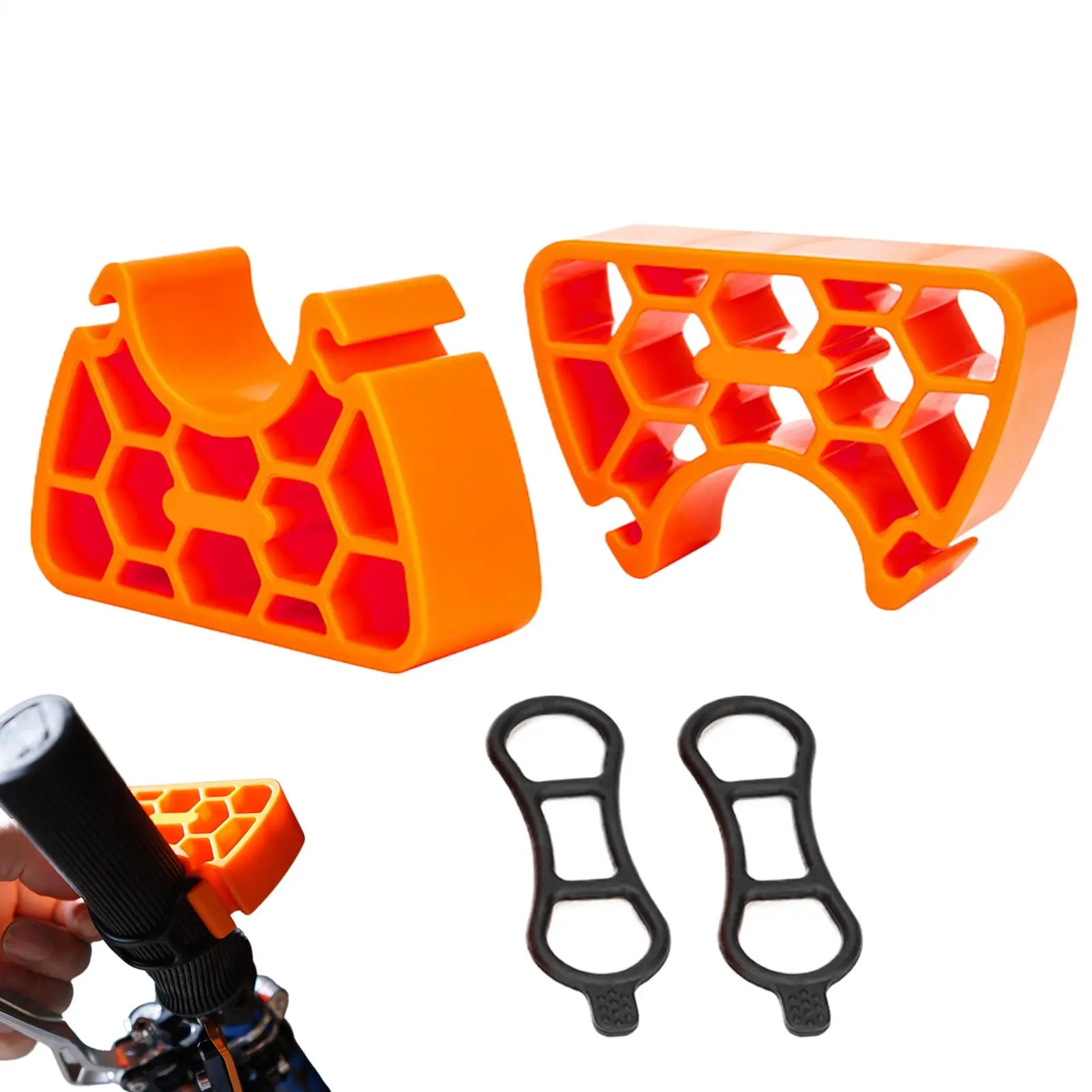 

Brake Lever Protection Stand Riding Handlebar Brake Handle Holder for Upside Down Placement Cycling Parking Accessories