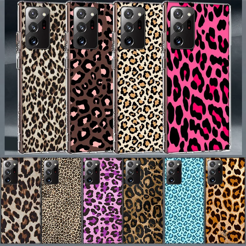 Fashion Tiger Leopard Print Panther Cool Phone Case for Samsung A55 A35 A25 A15 A07 A05S A16 A17 A26 A36 A37 A56 A57 Galaxy Note