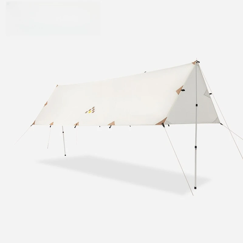 Camping Box Canopy Silver-coated Outdoor Equipment Camping Awning Picnic Table And Chairs Sun Protection Butterfly