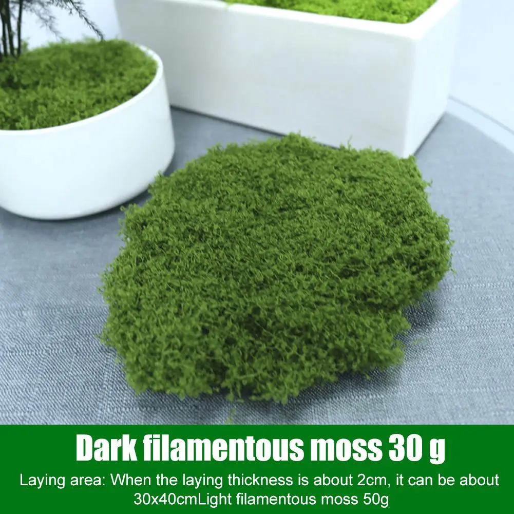 For Garden For Patio Artificial Moss Fake Green Plants Natural Green Lichen Elements Realistic Look Versatile Decoration