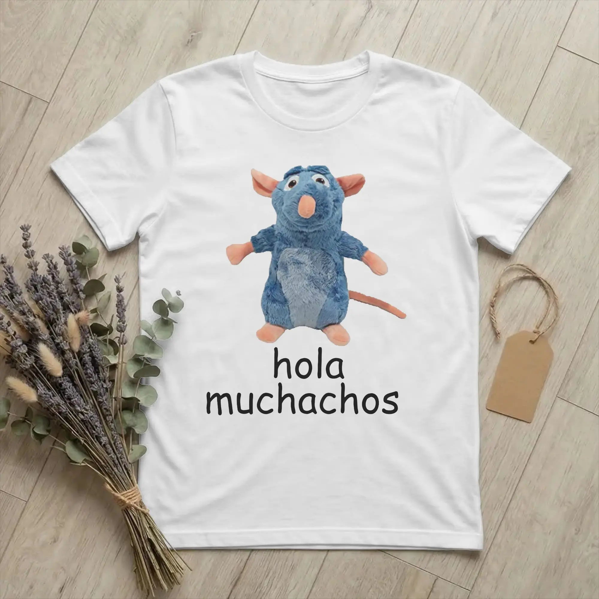Ratatouilles Ratatuille Cursed Meme Tshirts Men Cotton Tops Funny  Round Neck Short Sleeve