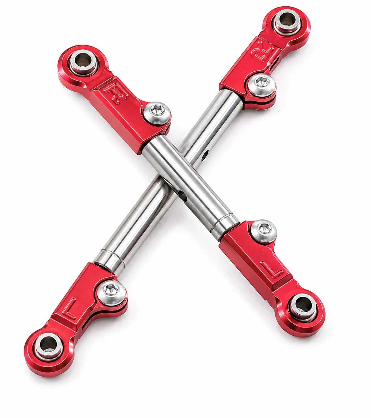 Adjustable Aluminum Steering Tie Rod & Servo Link For MJX HYPER GO H12Y H12P 1/12 RC Upgrade