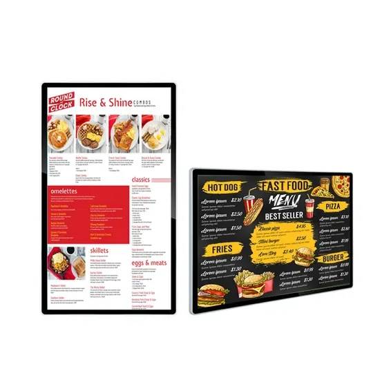 Wall-Mounted Advertising Machine 43 Inch Android LCD All-in-One for Shops and Supermarkets Digital Signage and Display