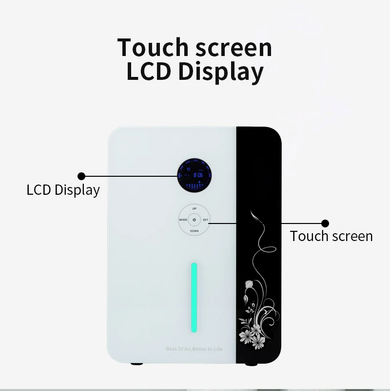 NAMSTE-Purificador De Ar Difusor De Óleos Aromáticos, Arábia Saudita, Difusor De Aromaterapia WiFi, Dispositivo De Perfume Para Hotel E Escritório, 2000-3000m3