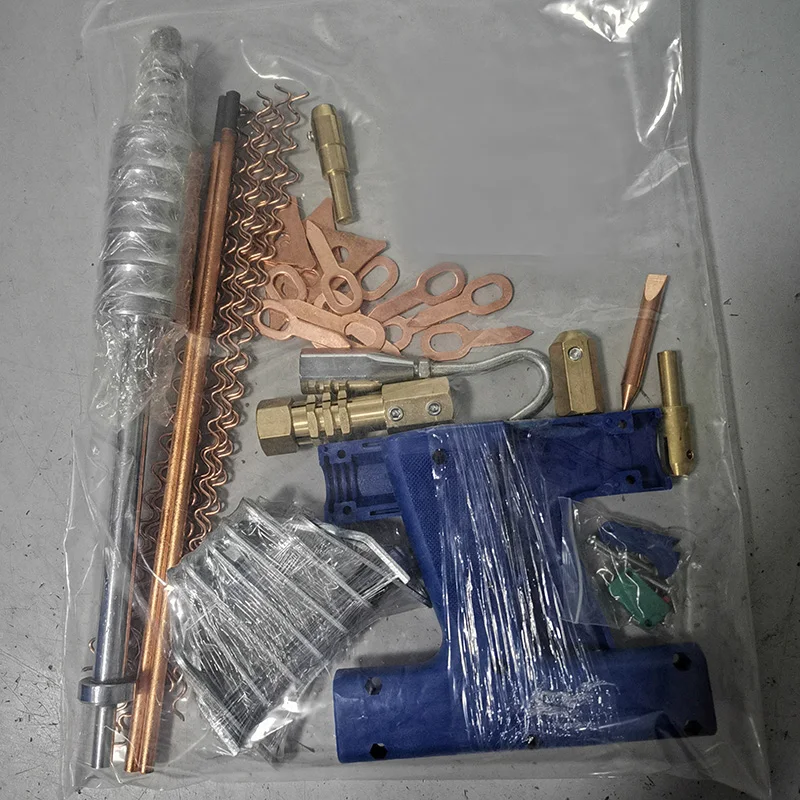 

95pcs Stud Welder Dent Puller Kit Car Body Panel Dent Spot Welding Repair Tools Set