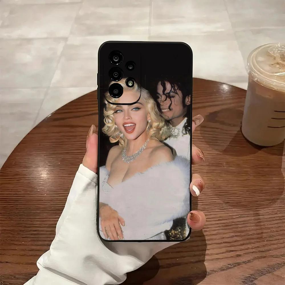 Singer M-Madonna Phone Case For Samsung Galaxy S25 S24 S23 S22 S21 PLUS ULTRA