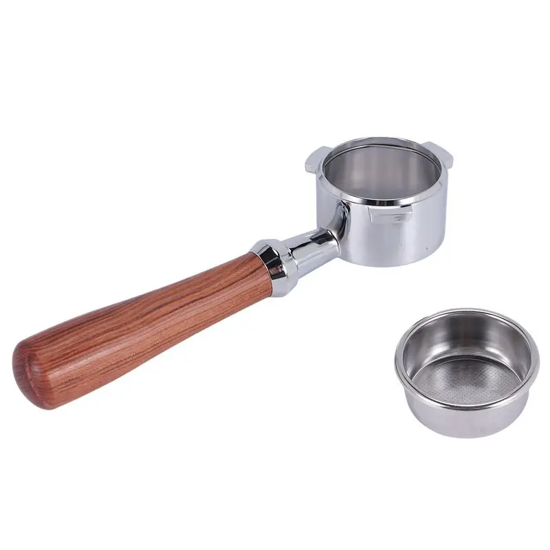 AT02-54Mm Bottomless Portafilter For Breville Barista Express BES870XL BES870BSXL BES878BSS BES880BSS BES840XL And More