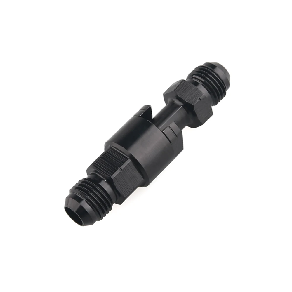 Aluminiowo-czarne 1/2 szt. Szybkozłącze 6AN AN6 męskie do 3/8", 5/16" AN8 8AN Szybkozłącze męskie Push On EFI Fitting Adapter paliwa