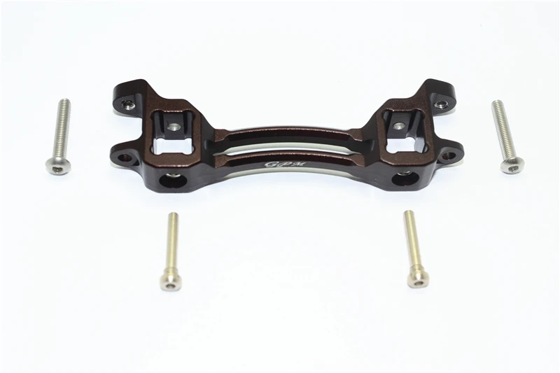 GPM ALUMINUM FRONT/REAR BODY POST MOUNT -5PC SET For 1/10 TRX4 DEFENDER TRAIL CRAWLER-82056-4