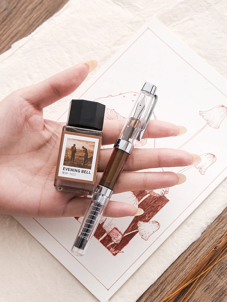 

Tromal Fountain Pen EF Nib Drawing Pen for Watercolor Sketch Fine Line Painting Art Tool School Office Supplies Stationery