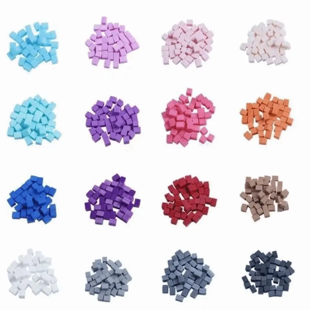 100PCS PLA Knock Bean DIY Craft Kits Puzzle 3D Printing Tapping Bean Handmade Material Package 3D Printing Blocks