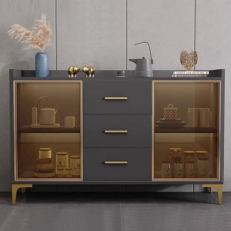 

Pantry Display Living Room Cabinets Black Glass Sideboards Living Room Cabinets Space Saving Szafki Do Salonu Furniture Home