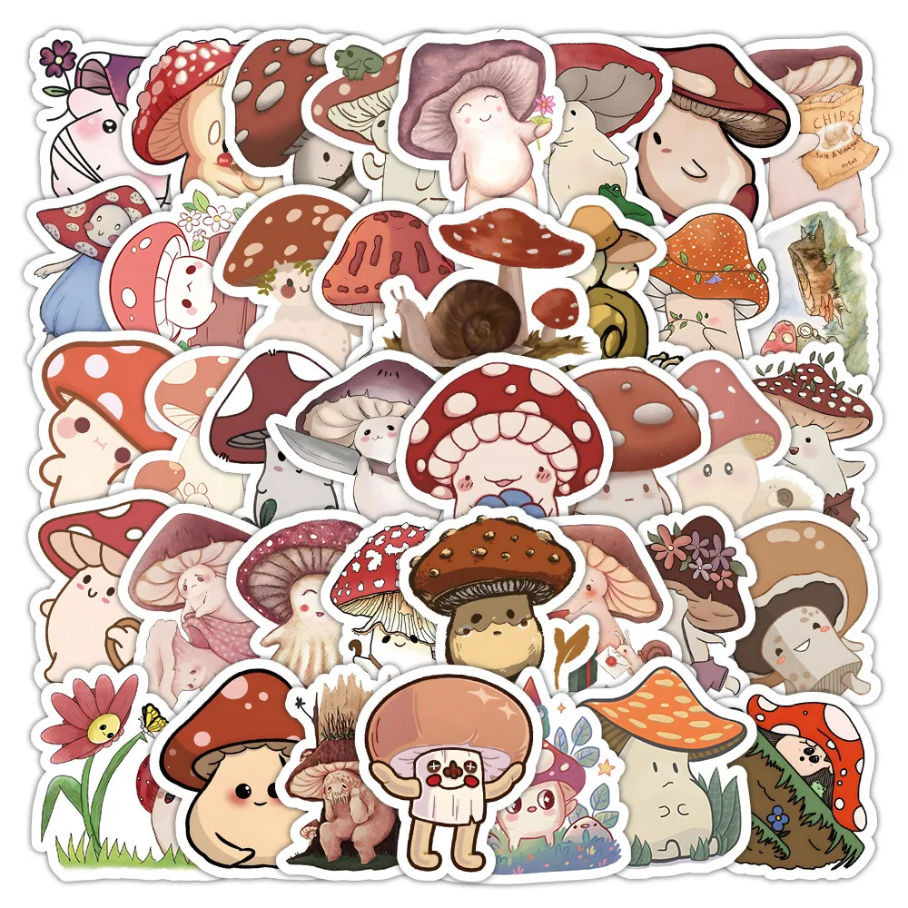 Adhesivos adorables de amigos de setas de 60 piezas estilo A - Calcomanías decorativas para cuadernos, fundas para teléfonos (tienda Anime Worlds)