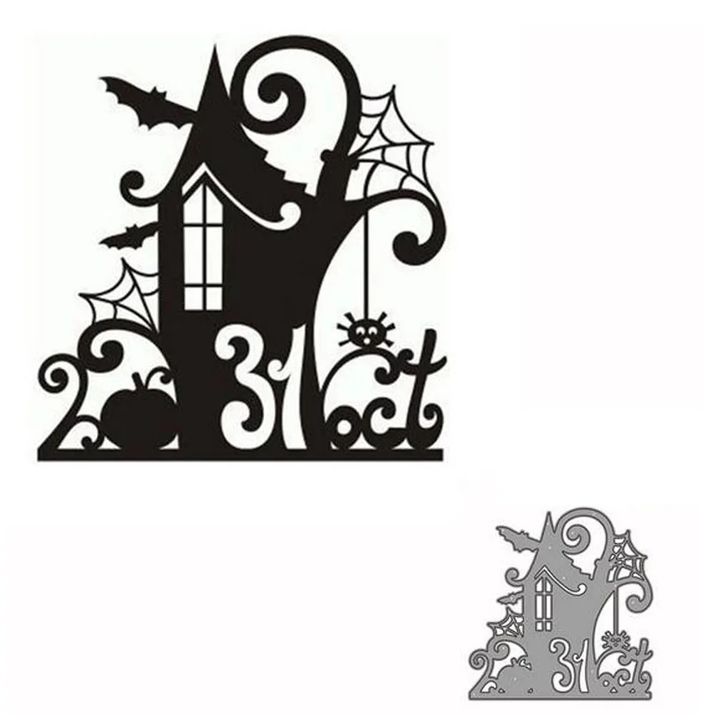 Halloween Metal Cutting Dies DIY Decorating Scrapbook Paper Card photo album Embossing make workmanship