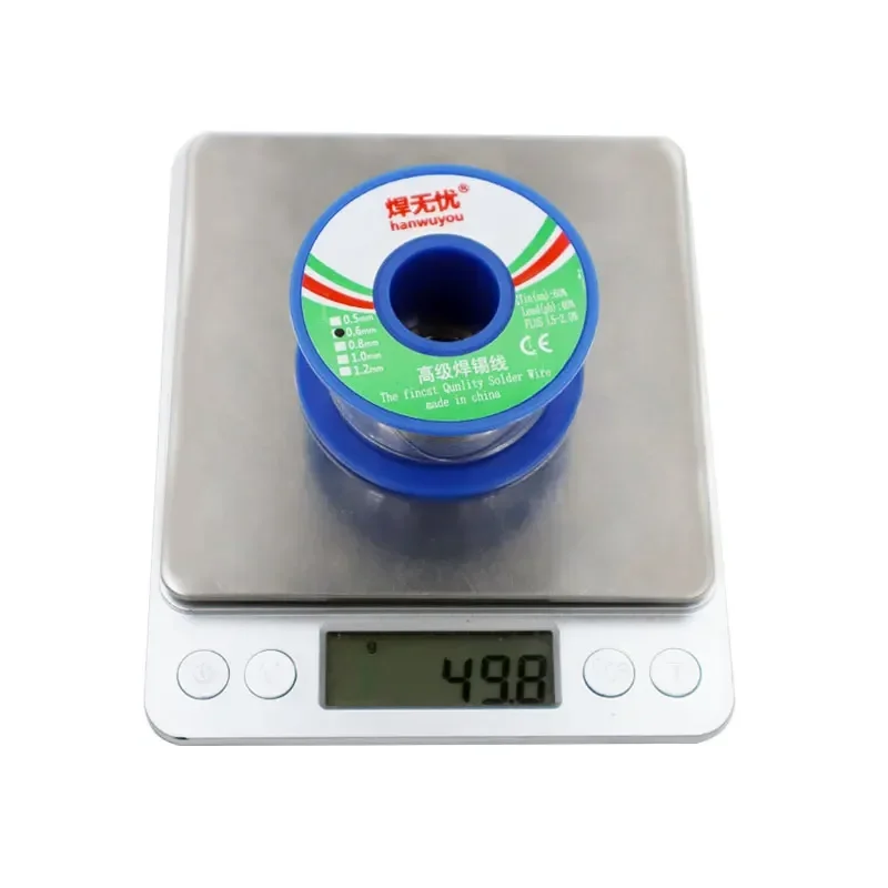 Rosin Core Solder Wire 60 40 Tin Soldering Welding Flux Iron Wire Reel 50g Diameter 0.5 to 1.2mm view 6