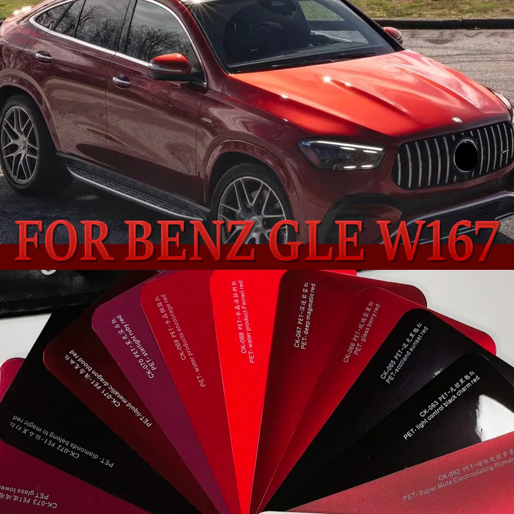 

For Mercedes Benz GLE W167 Base 2020-2023 Luxury 2024 2025 TPU Paint Protection Film Car Body Clear Bra Pre-cut PPF Anti-scratch
