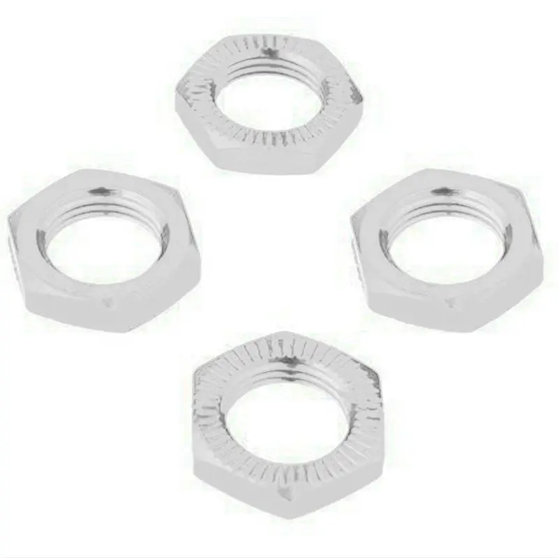 Superr-For TRAXXAS X-MAXX RC Model Car Metal Upgrade 17Mm Hexagon Coupler Thread 1Mm Nut