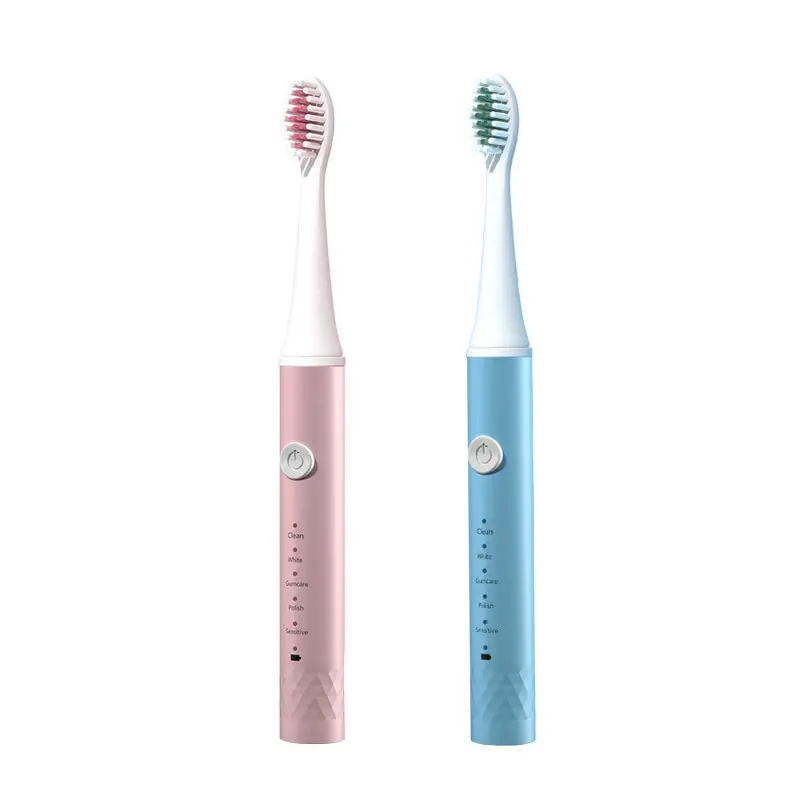 Jianpai Adult Blue Pink Sonic Electric Toothbrush Adult 5-gear Mode USB Charging IPX7 Waterproof Sonic Electric Toothbrush image 6