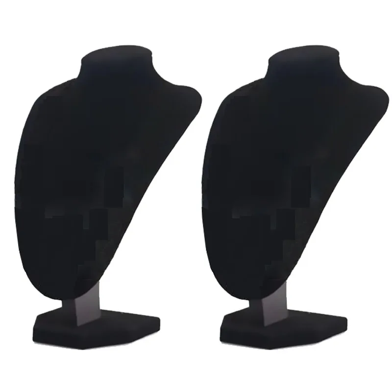 

New Necklace Display Black Velvet Necklace Small Holder Stand Display Stands necklace Stand RXMTJ01