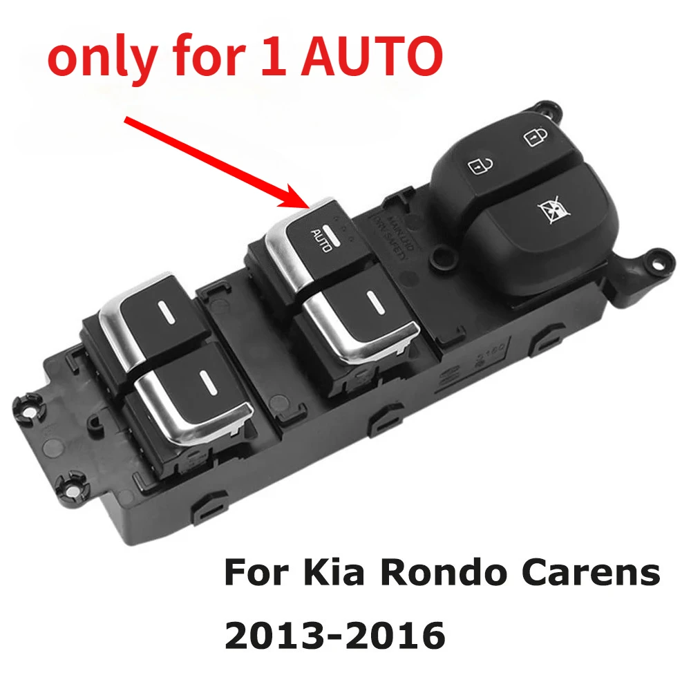 

Car Accessories for Kia Carens 2013 2014 2015 2016 New Electric Power Window Switch Front Left Glass Lifter Control Button Panel