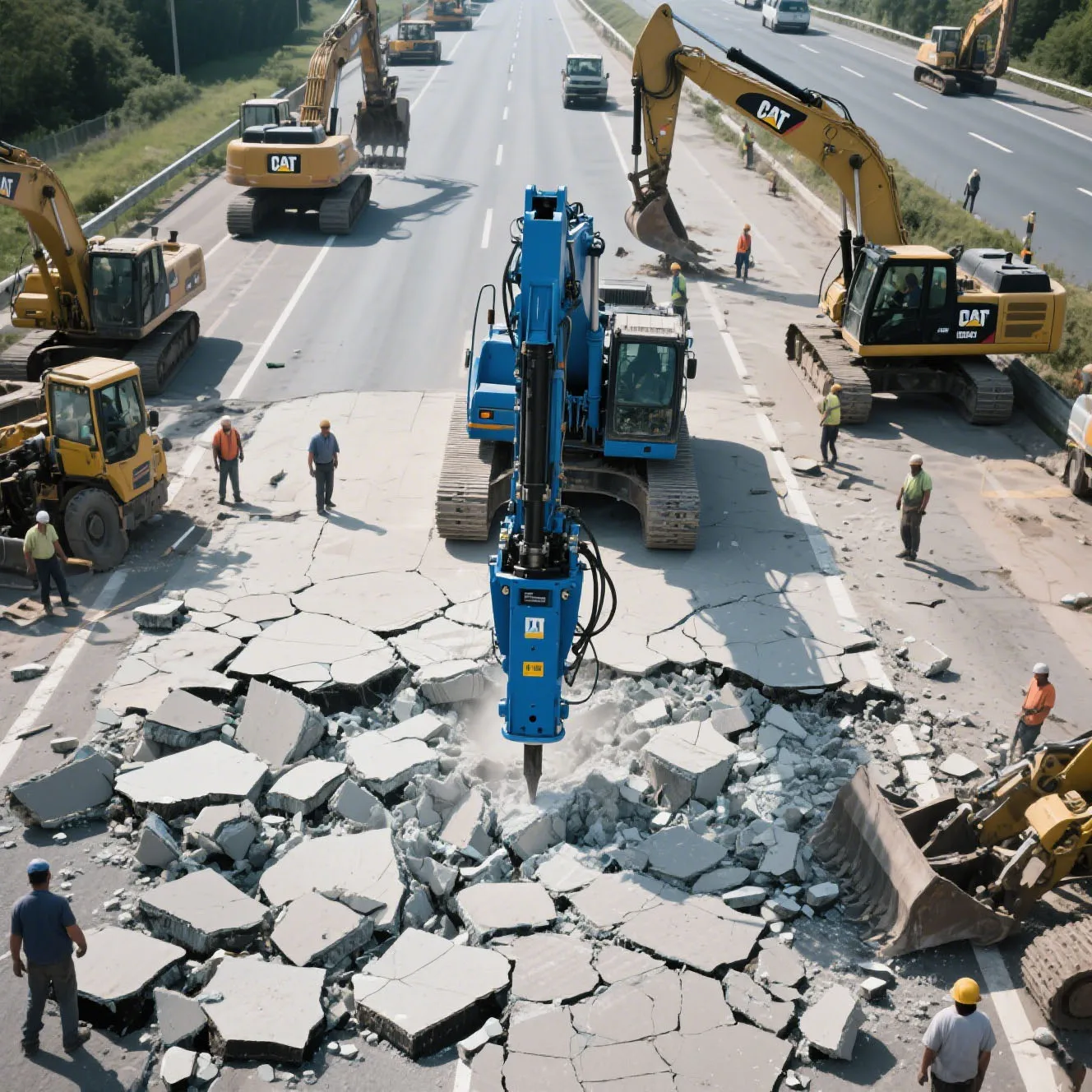 MS200 MS200H tipo caixa disjuntor hidráulico martelo disjuntores hidráulicos máquinas de construção para mini escavadeira compacta