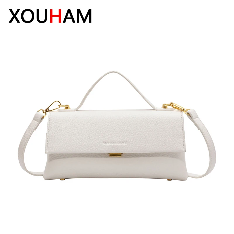

XOUHAM Women Shoulder Bags PU Leather Fashion Armpit Purses and Handbag Designer Crossbody Bag for Woman Messenger Square Pocket