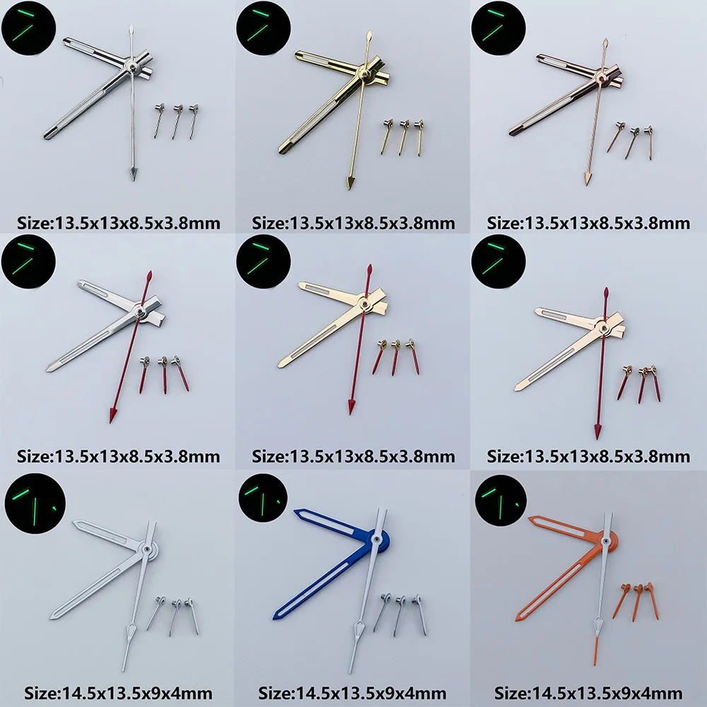 

Watch Hands Fits VK63 VK63A VK64 VK64A quartz Movement Hands green luminous