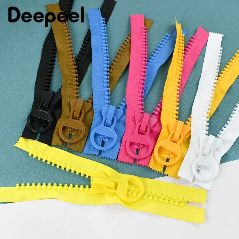 2/5/10 Stuks Deepeel 20 # Extra Grote Hars Rits 25Cm Gekleurde Ritsen Reparatie Tassen Etui Kleding Diy Naaien Accessoires