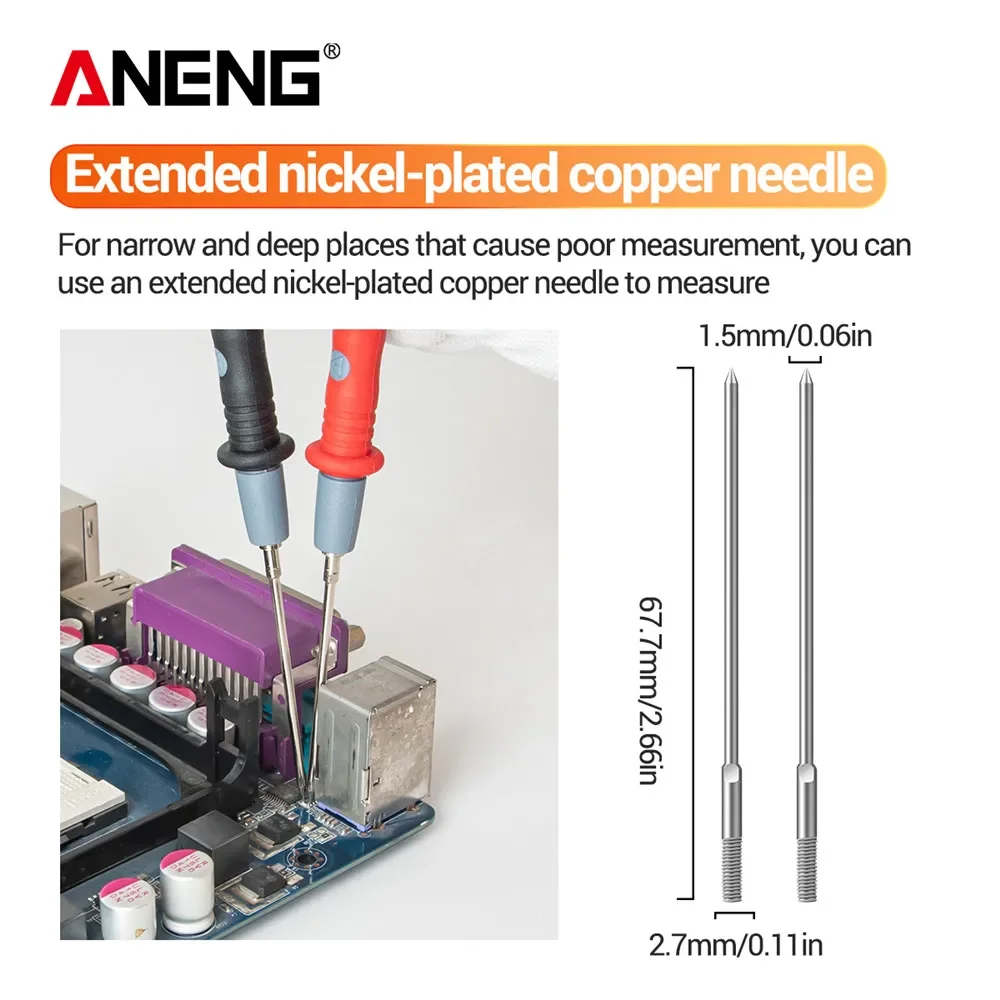 ANENG PT1028 22 In 1 Combination Cable Test Clip Meter Probe Multi-Function Combination Leads Screwdriver Multimeter Accessories