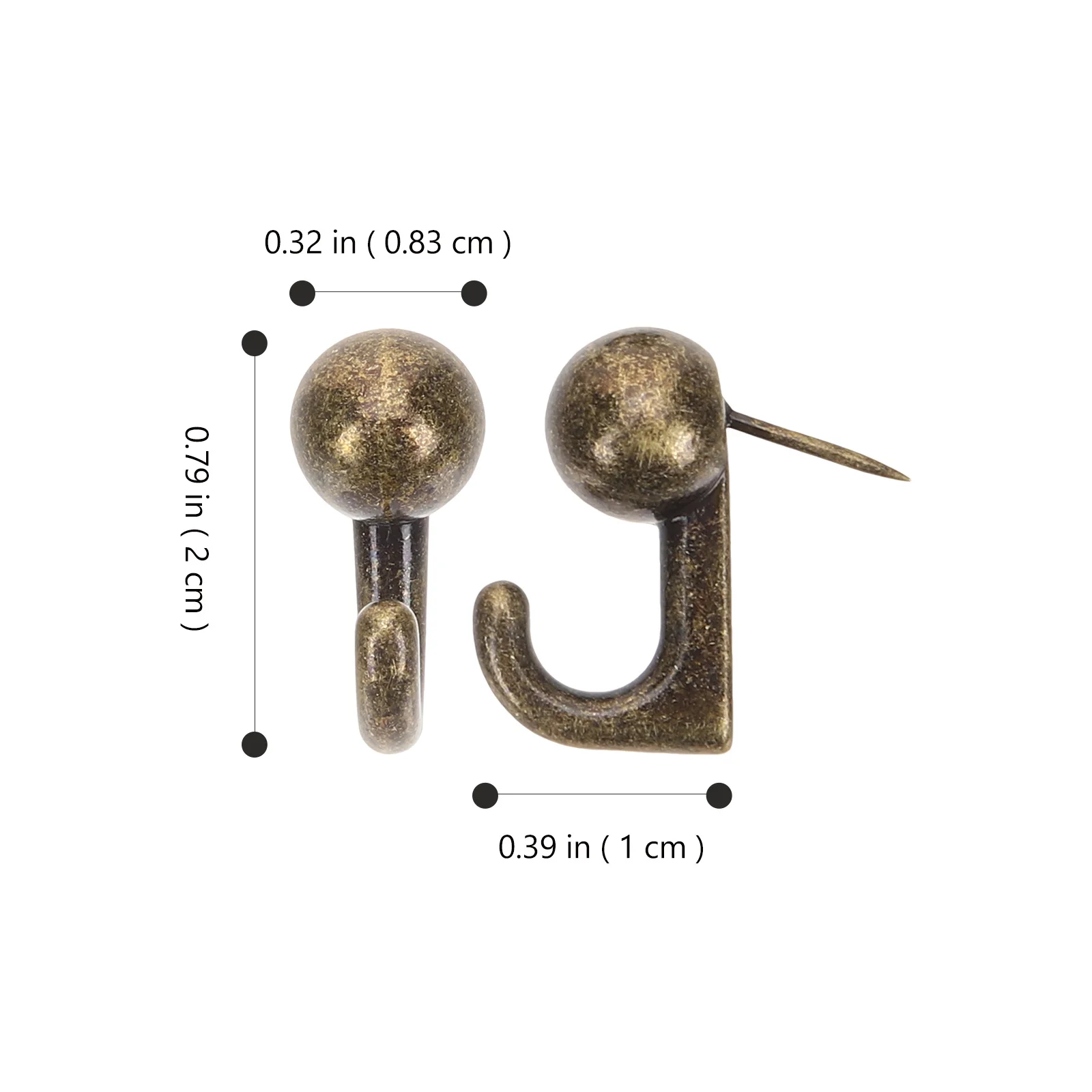 30 pezzi ganci per puntine in metallo per foto da parete puntine da disegno appese puntine decorative per bacheca in sughero puntine da disegno puntine da disegno