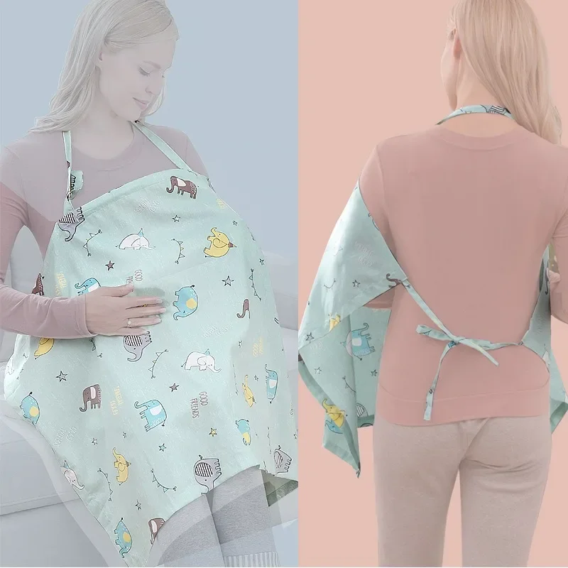 Cartoon Nursing Covers Portable for Outings Nursing Towel Breastfeeding Multifunction Breastfeeding Prevent Exposure Cloak