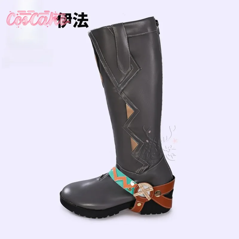 

Genshin Impact Ifa Cosplay Shoes Anime Character Prop Halloween Carnival Party