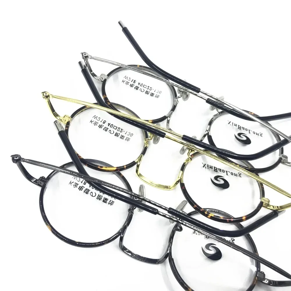 

Vintage Round glasses frame Spring Hinges Reading Glasses Full Rim custom presbyopia