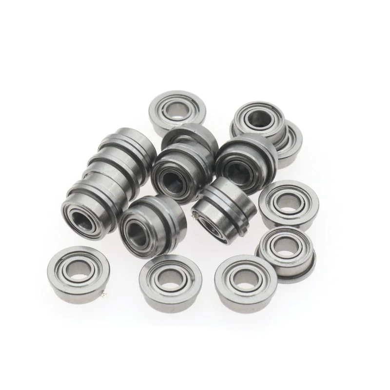 20Pcs MF52 MF62 MF63 MF74 MF83 MF84 MF85 MF93 MF95 MF104   MF148 ZZ Miniature Flange Thin Wall Deep Groove Ball Radial Bearing