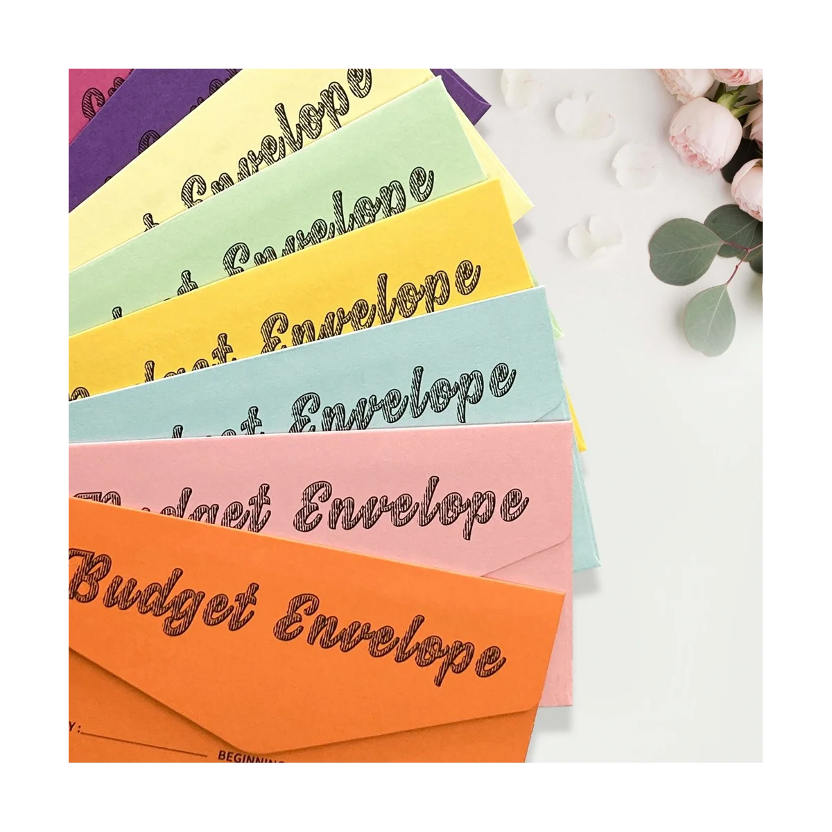 Cash Envelopes for Budgeting,Budget Binder Envelopes with Expense Tracker Budget Sheets, for Budget Planner