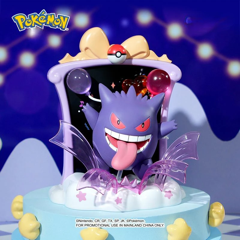 Nuovo Pokémon Photo Frame Pikachu Gengar Sylveon Jigglypuff Dragonite Happy Party Montaggio Ornamenti Kawaii Giocattoli per bambini Regali