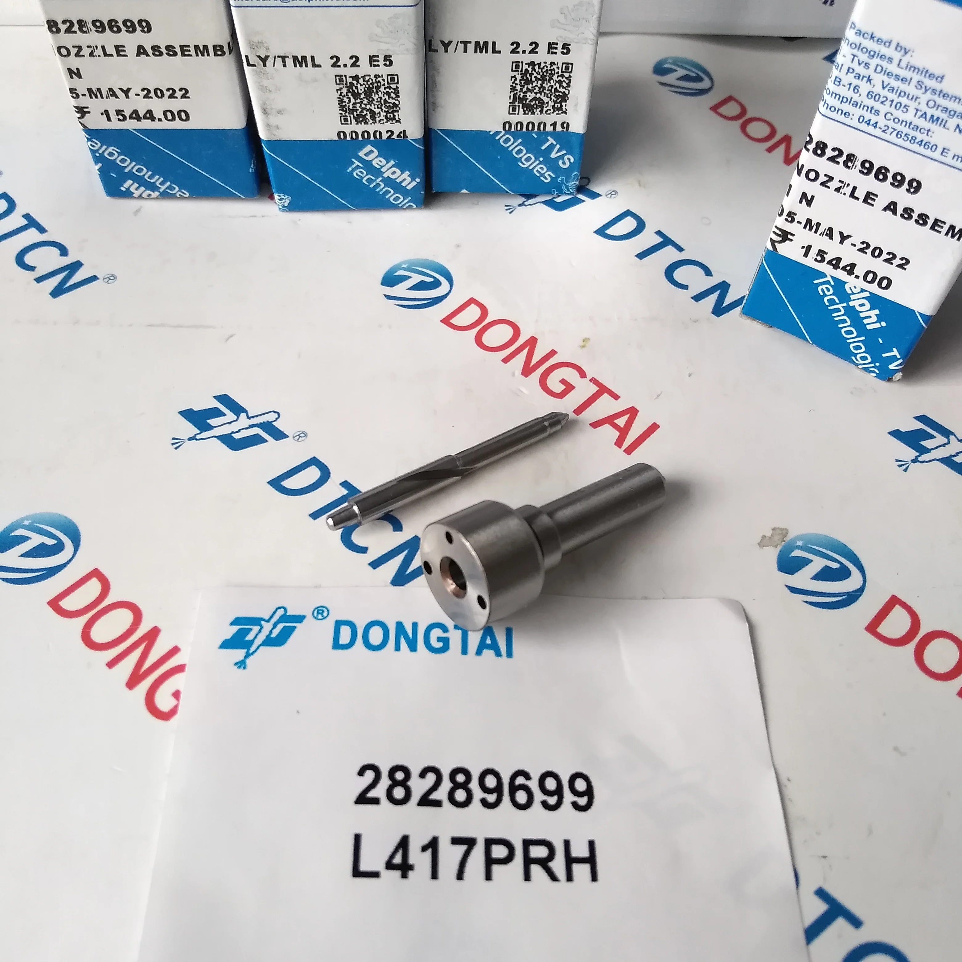 

NO.608(3-11) Common Rail Nozzle L417PRH 28289669 for Injector 28288104